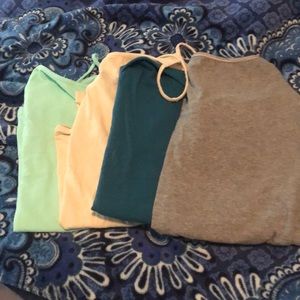 Tank top lot 4 tanks